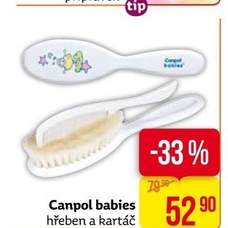 Sada hřeben a kartáč Canpol Babies