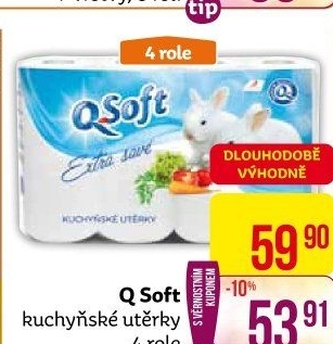 Utěrky kuchyňské Q Soft