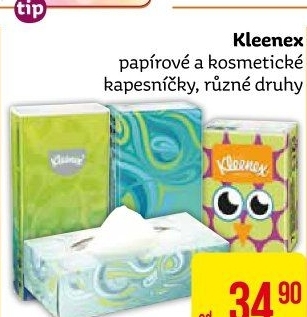 Kapesníčky papírové Kleenex - box
