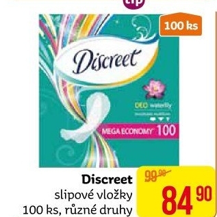 Vložky dámské slipové Discreet
