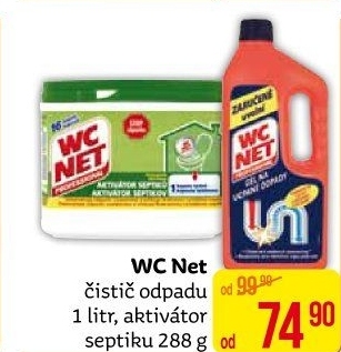 Čistič odpadů gelový Professional WC NET