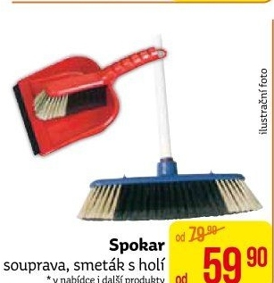 Smetáček a lopatka Spokar