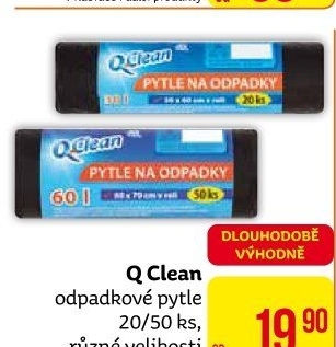 Pytle na odpadky Q Clean