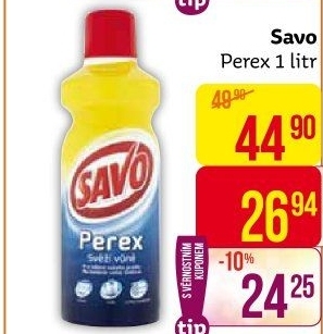 Prací prostředek Perex Savo