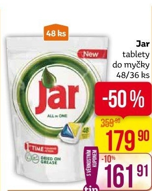 Kapsle do myčky Jar