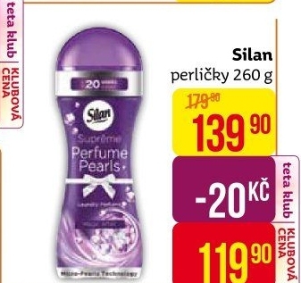 Vonné perličky do pračky Silan
