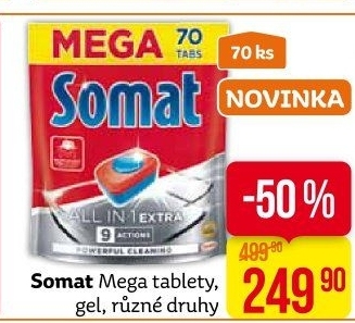 Tablety do myčky Somat