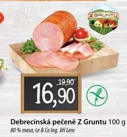 Pečeně debrecínská Z Gruntu