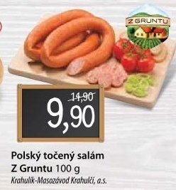 Salám polský točený Z Gruntu