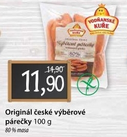Párečky České výběrové Vodňanské kuře