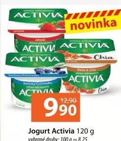 Jogurt ochucený Activia Danone