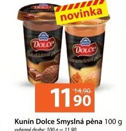Dezert Smyslná pěna Kunín