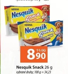 Dezert Snack Nesquik Nestlé