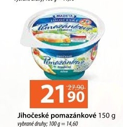 Tradiční pomazánkové Jihočeské Madeta