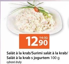 Salát a la krab