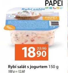 Rybí salát s jogurtem Lahůdky Papei