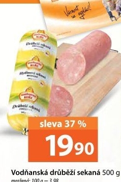Sekaná drůbeží mražená Vodňanské kuře