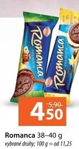 Sušenky Premium Romanca Sedita
