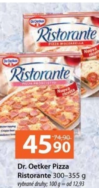 Pizza mražená Ristorante Dr. Oetker