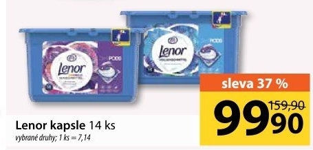 Prací kapsle Lenor