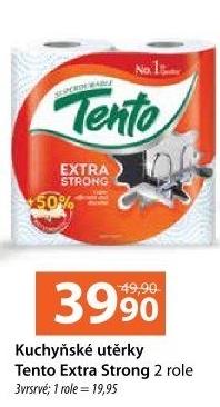 Utěrky kuchyňské 3vrstvé Extra Strong Tento