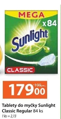 Tablety do myčky Sunlight
