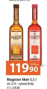 Likér Magister Stock