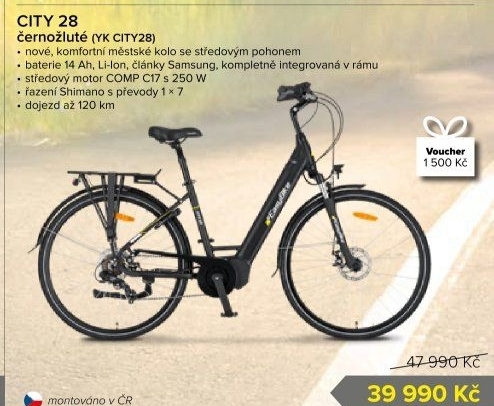 Horské elektrokolo EasyBike City