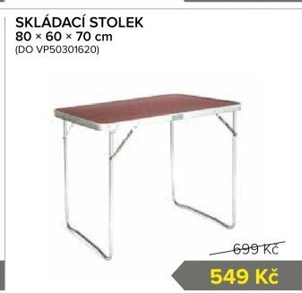 Kempingový stůl