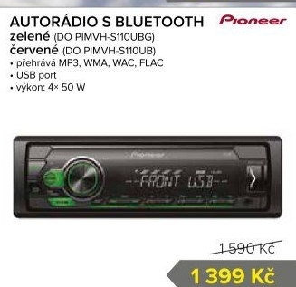 Autorádio Pioneer MVH-S110UB