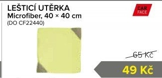 Utěrky z mikrovlákna CarFace
