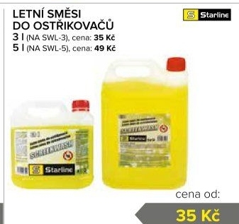 Směs do ostřikovačů letní Starline