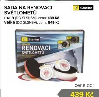 Sada na renovaci světlometů Starline