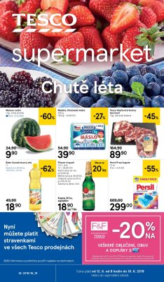 akční leták Tesco 12.6.2019-18.6.2019
