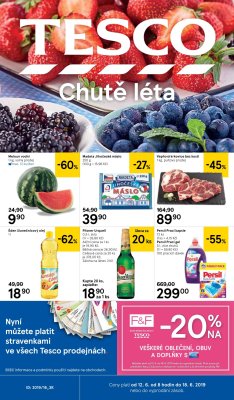 akční leták Tesco 12.6.2019-18.6.2019