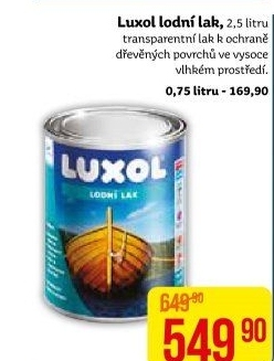 Lodní lak Luxol