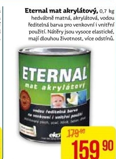 Akrylátová barva mat Eternal