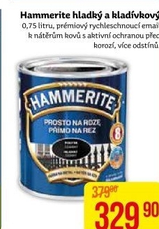 Hladký email na kov Hammerite