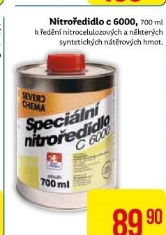 Nitroředidlo C 6000 Severochema