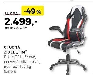 Otočná židle Tim