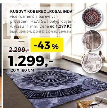 Kusový koberec Rosalinda