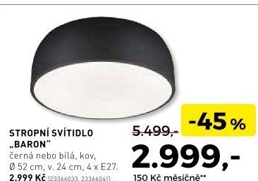 Strpní svítidlo Baron