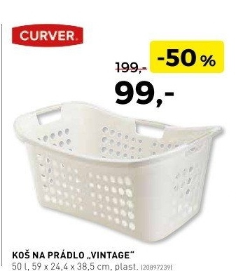 Koš na prádlo Vintage