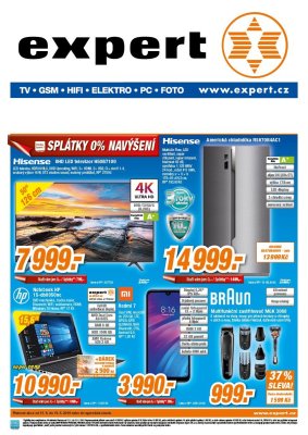 akční leták Expert elektro 13.6.2019-19.6.2019