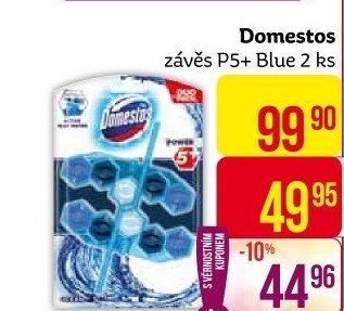 WC blok tuhý Power 5+ Domestos