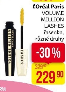 Řasenka Volume Million Lashes L'