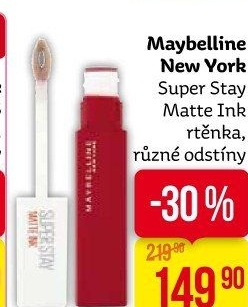Tekutá rtěnka Superstay Matte Ink Maybelline