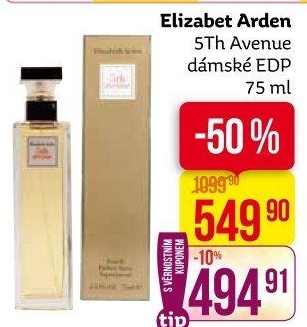 Parfémovaná voda dámská 5th Avenue Elizabeth Arden