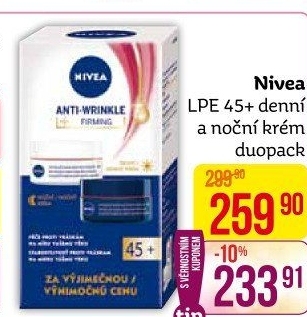 Balení krém denní a noční proti vráskám Anti Wrinkle Nivea