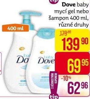Mycí gel Baby Dove